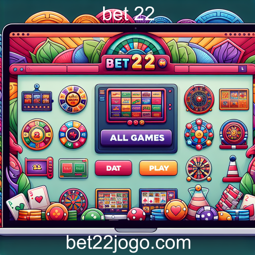 Explorando a Categoria 'All Games' do Bet 22
